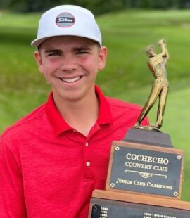 Jon Dumais Wins 2023 Cochecho Country Club Junior Club Championship